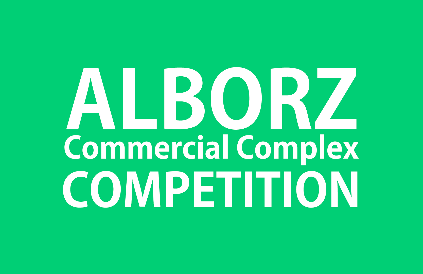 Alborz Commercial Complex Competition