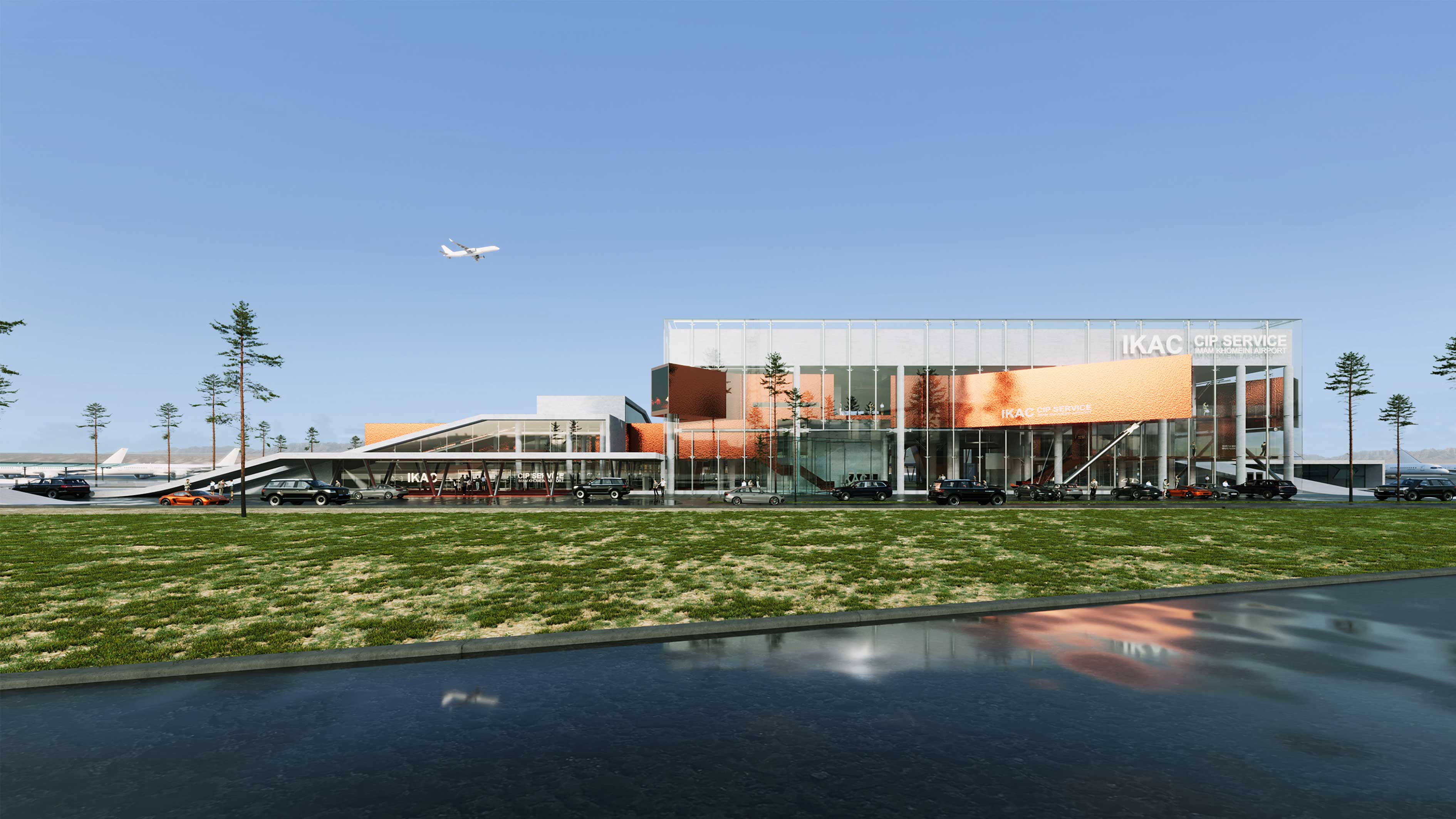 CIP-IMAM KHOMEINI AIRPORT 3
Architect: Amin Soltanpour 
Company: Soltanpour Studio