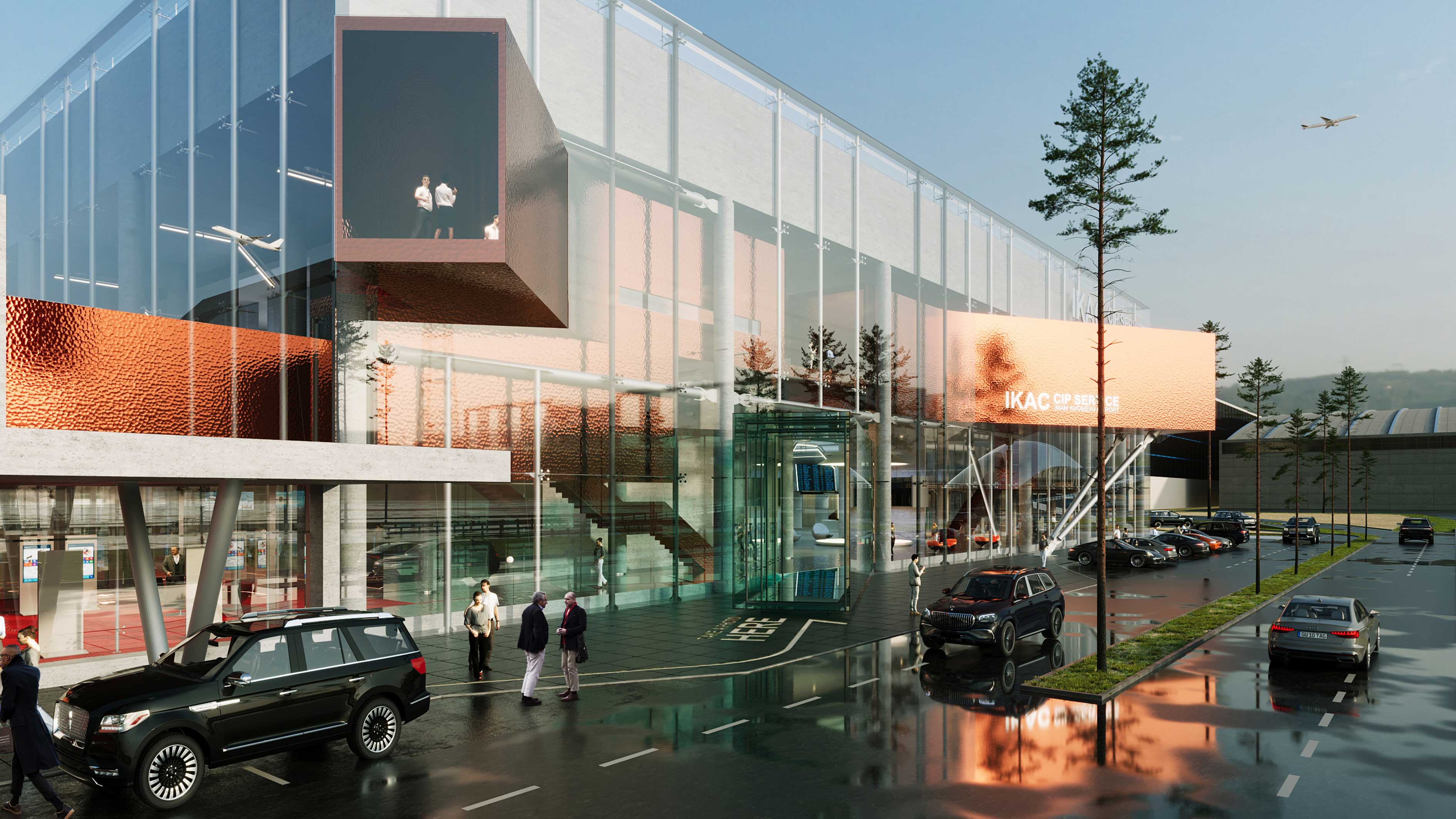 CIP-IMAM KHOMEINI AIRPORT 4
Architect: Amin Soltanpour 
Company: Soltanpour Studio