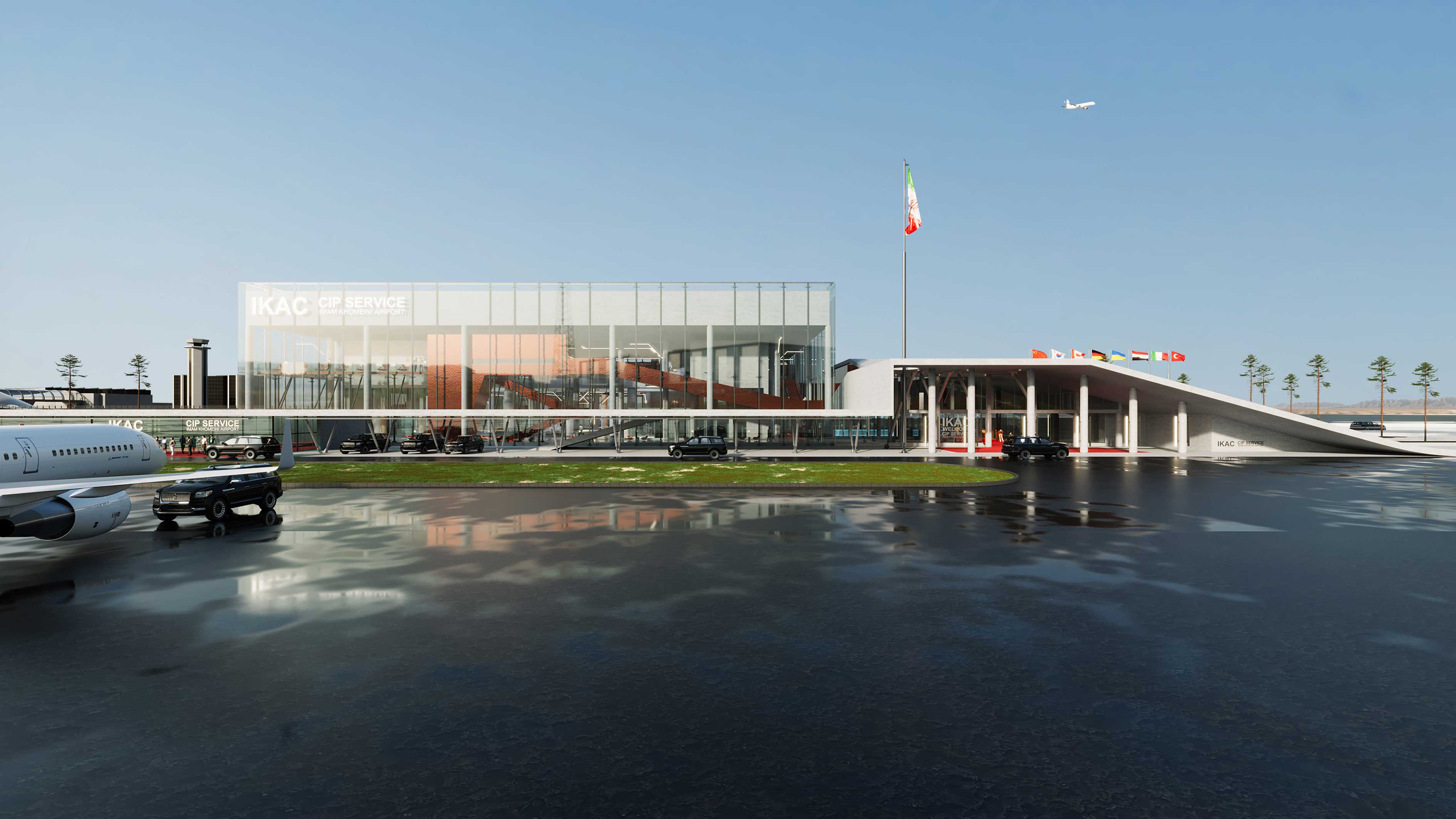 CIP-IMAM KHOMEINI AIRPORT 7
Architect: Amin Soltanpour 
Company: Soltanpour Studio