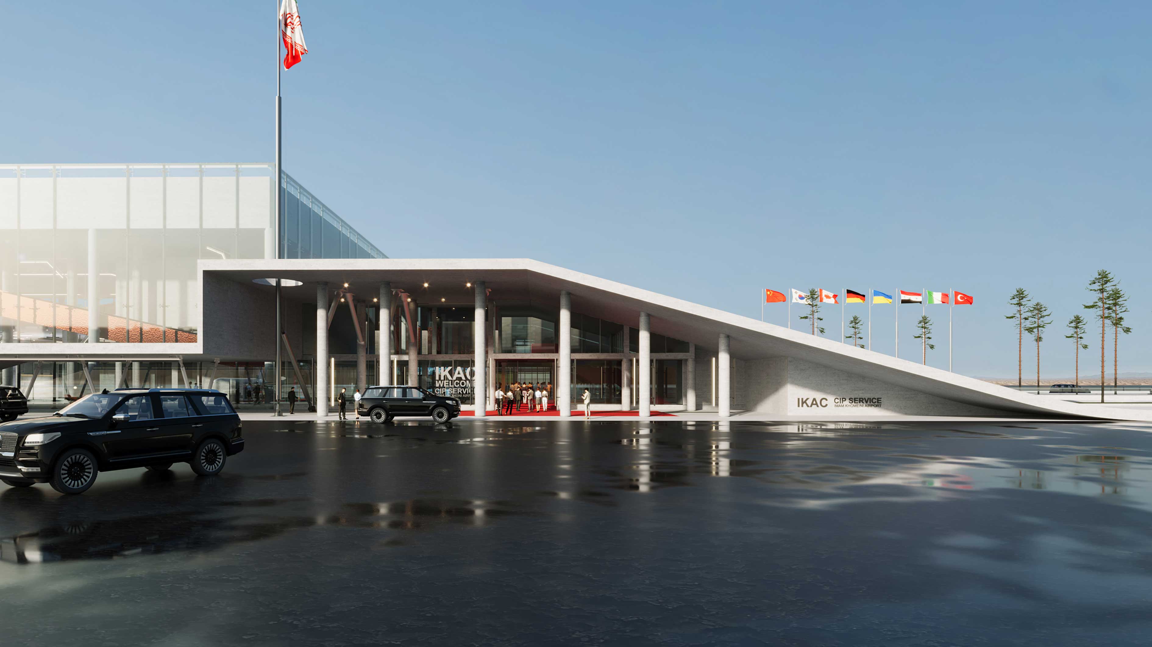 CIP-IMAM KHOMEINI AIRPORT 8
Architect: Amin Soltanpour 
Company: Soltanpour Studio