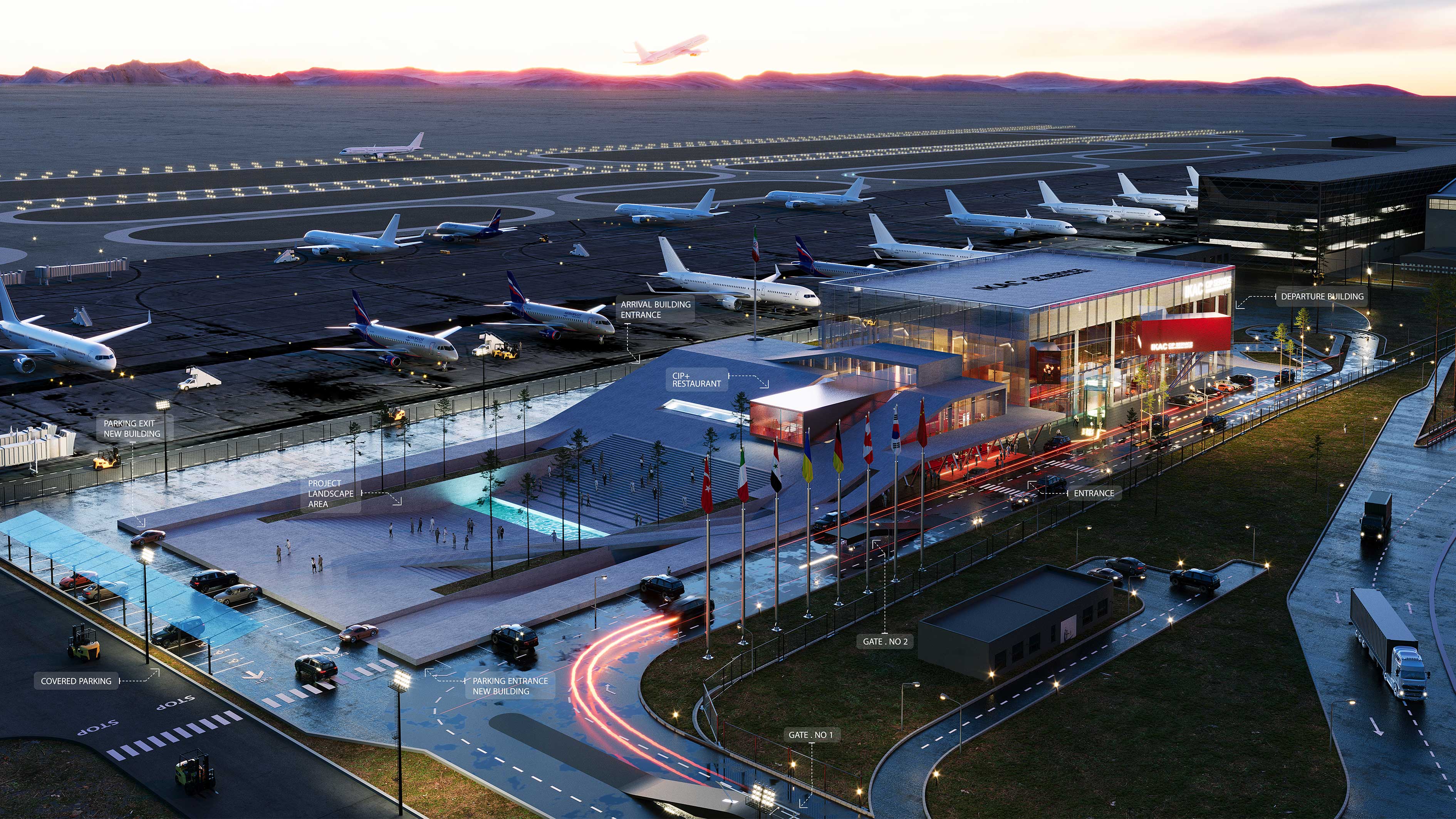 CIP-IMAM KHOMEINI AIRPORT 10
Architect: Amin Soltanpour 
Company: Soltanpour Studio