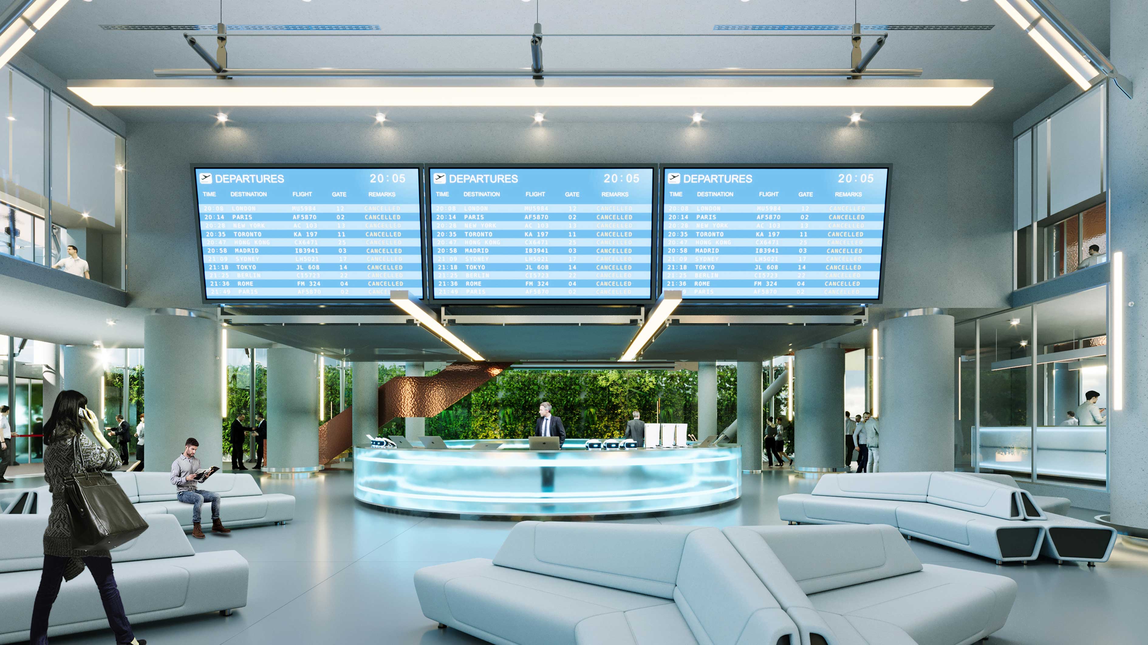 CIP-IMAM KHOMEINI AIRPORT 19
Architect: Amin Soltanpour 
Company: Soltanpour Studio