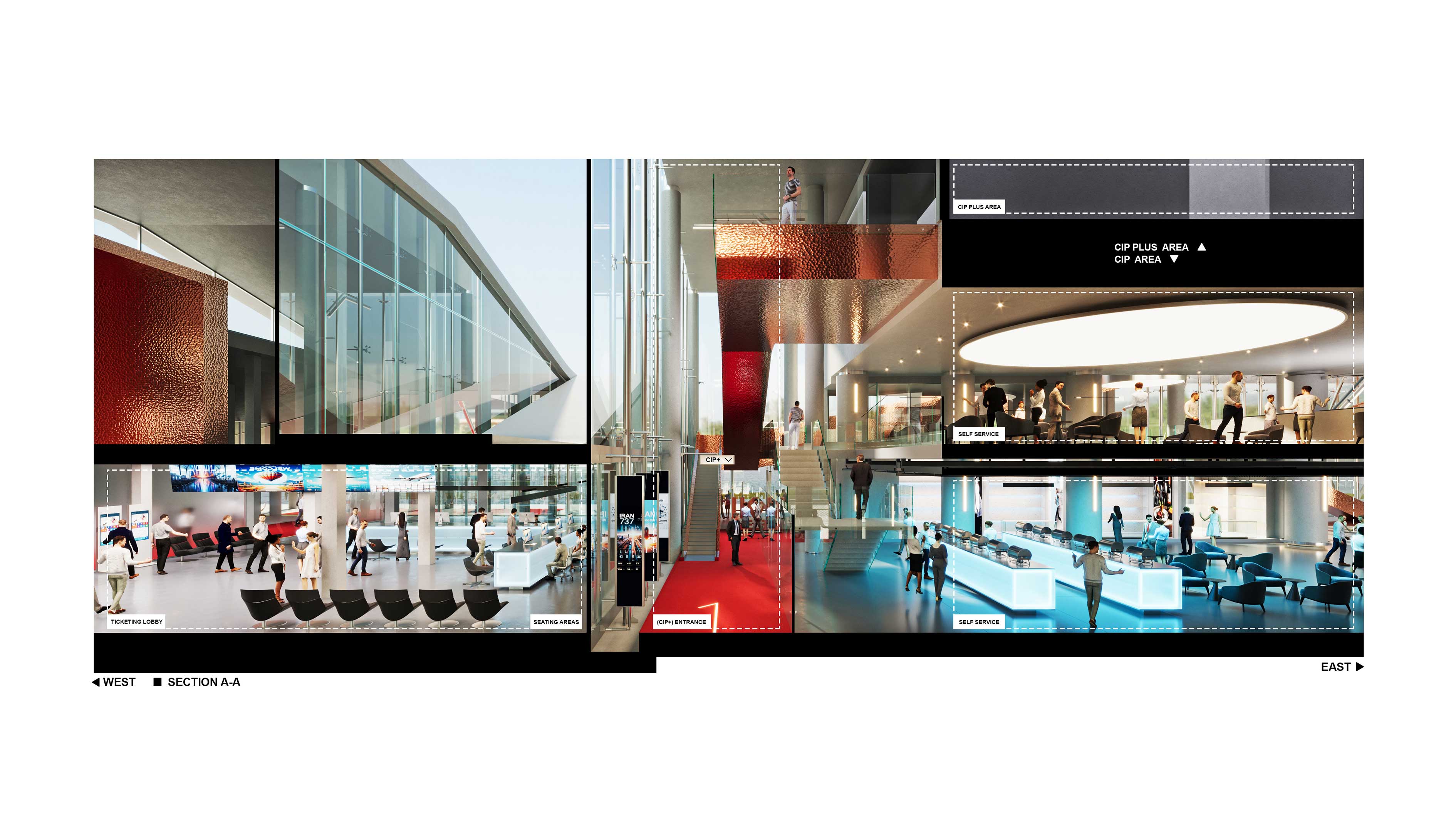 CIP-IMAM KHOMEINI AIRPORT 22
Architect: Amin Soltanpour 
Company: Soltanpour Studio