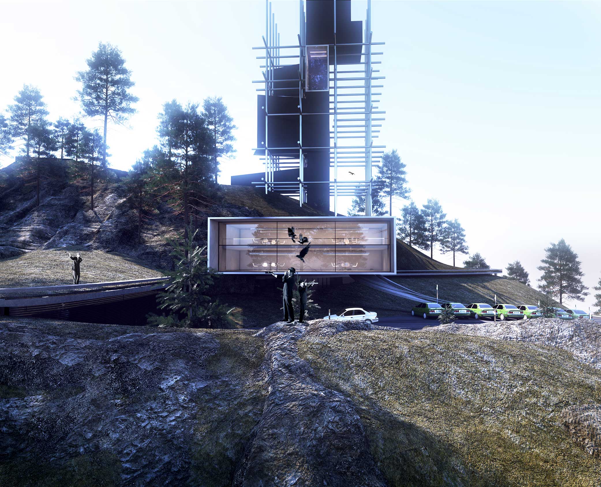 THE HILLS HAVE EYES 2
Architect: Amin Soltanpour 
Company: Soltanpour Studio