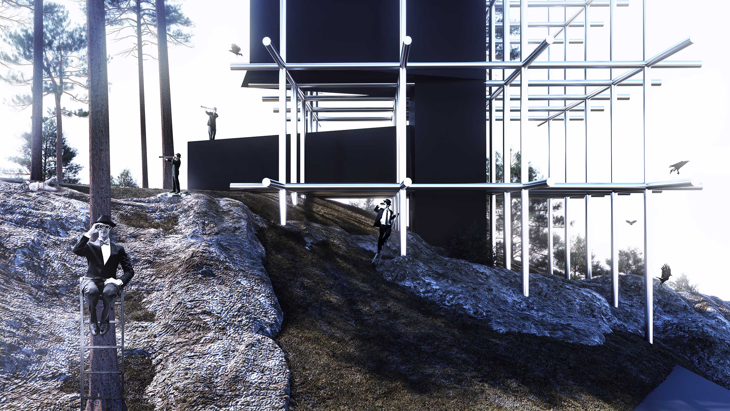 THE HILLS HAVE EYES 3
Architect: Amin Soltanpour 
Company: Soltanpour Studio