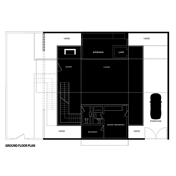 THE BOXES NO 5 (THE INWARD BOX) 21
Architect: Amin Soltanpour 
Company: Soltanpour Studio