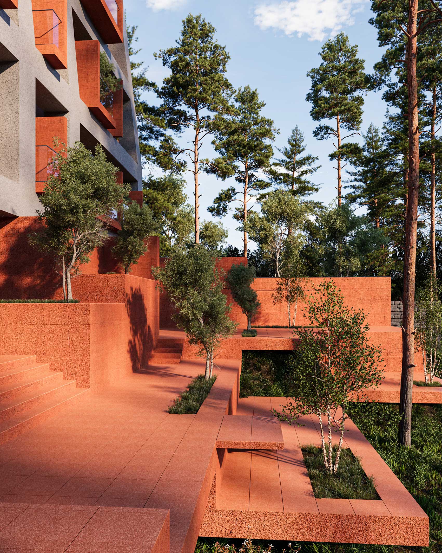 FERDOS RESIDENTIAL COMPLEX 3
Architect: Amin Soltanpour 
Company: Soltanpour Studio