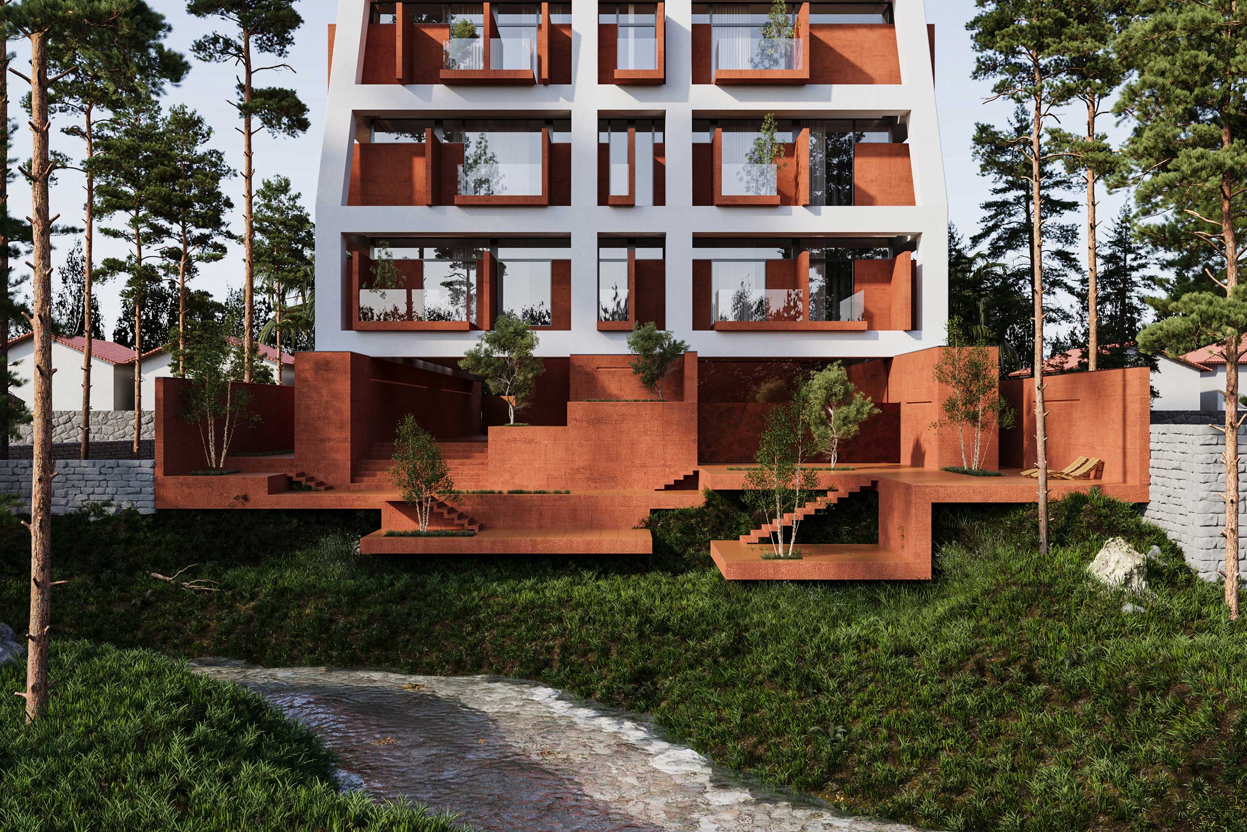 FERDOS RESIDENTIAL COMPLEX 4
Architect: Amin Soltanpour 
Company: Soltanpour Studio