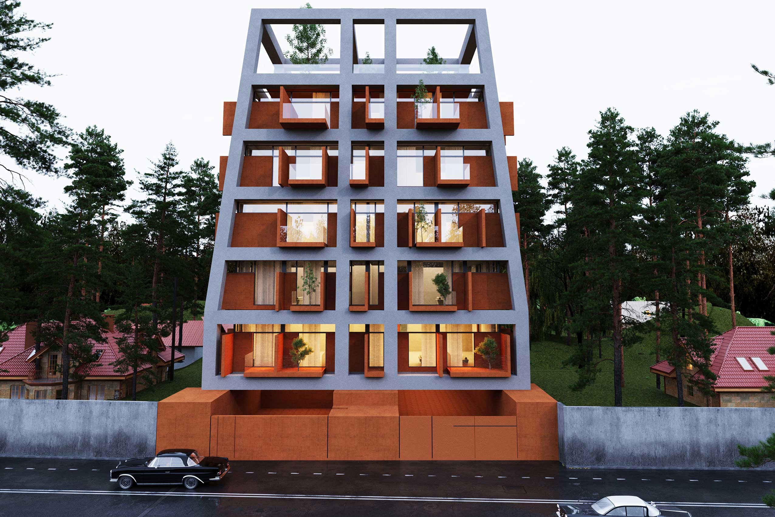 FERDOS RESIDENTIAL COMPLEX 5
Architect: Amin Soltanpour 
Company: Soltanpour Studio