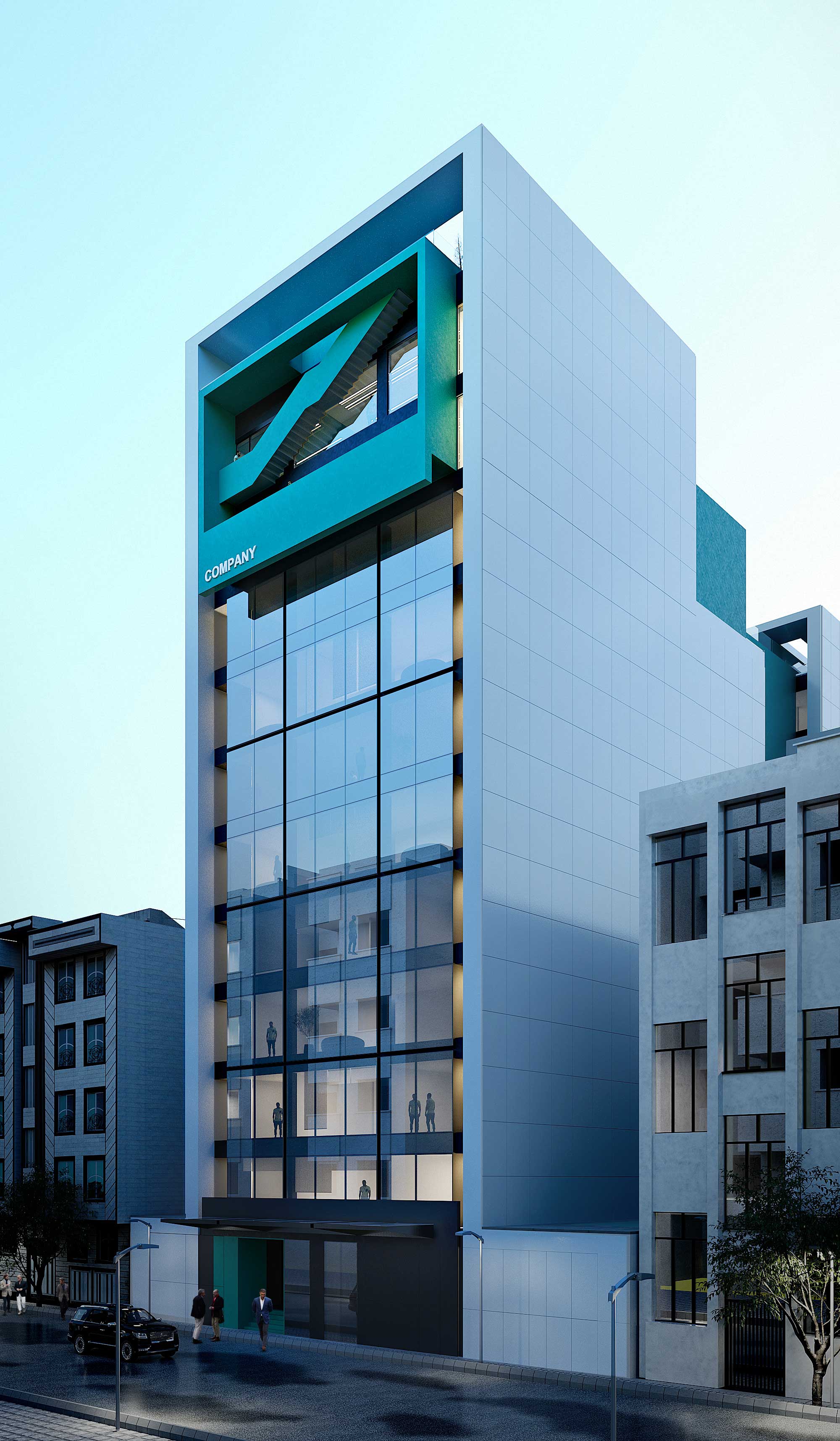 MIRDAMAD MIXED USE 4
Architect: Amin Soltanpour 
Company: Soltanpour Studio