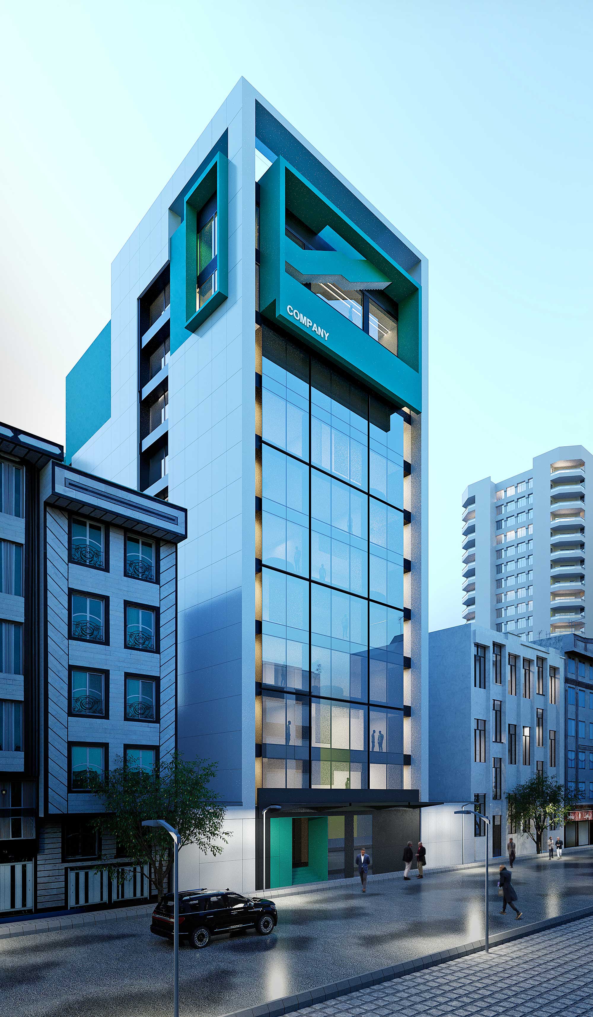 MIRDAMAD MIXED USE 5
Architect: Amin Soltanpour 
Company: Soltanpour Studio