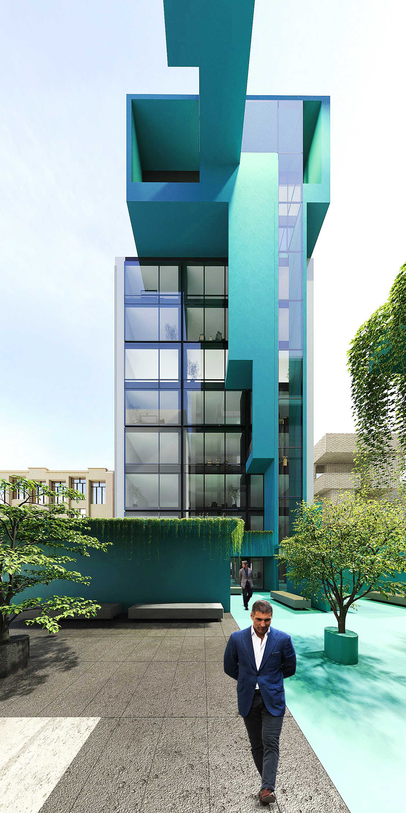 MIRDAMAD MIXED USE 12
Architect: Amin Soltanpour 
Company: Soltanpour Studio