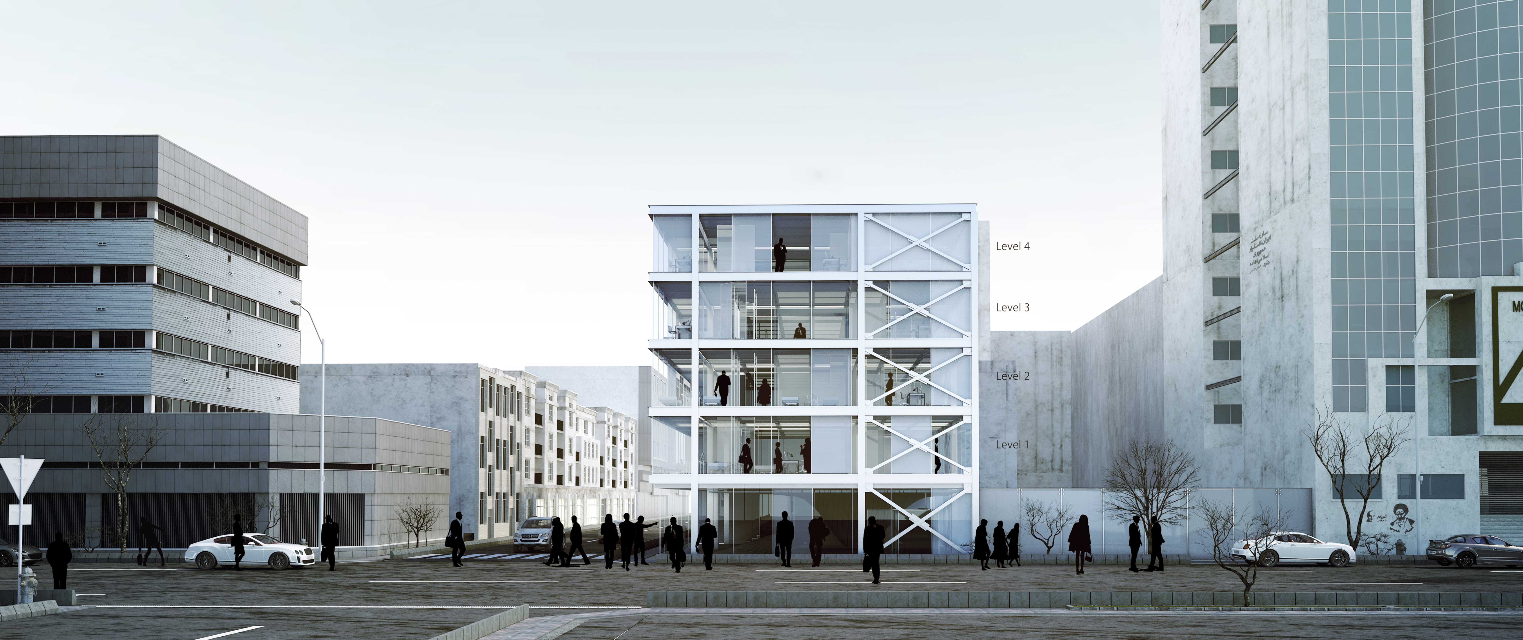 GLASS BUILDING 2
Architect: Amin Soltanpour 
Company: Soltanpour Studio