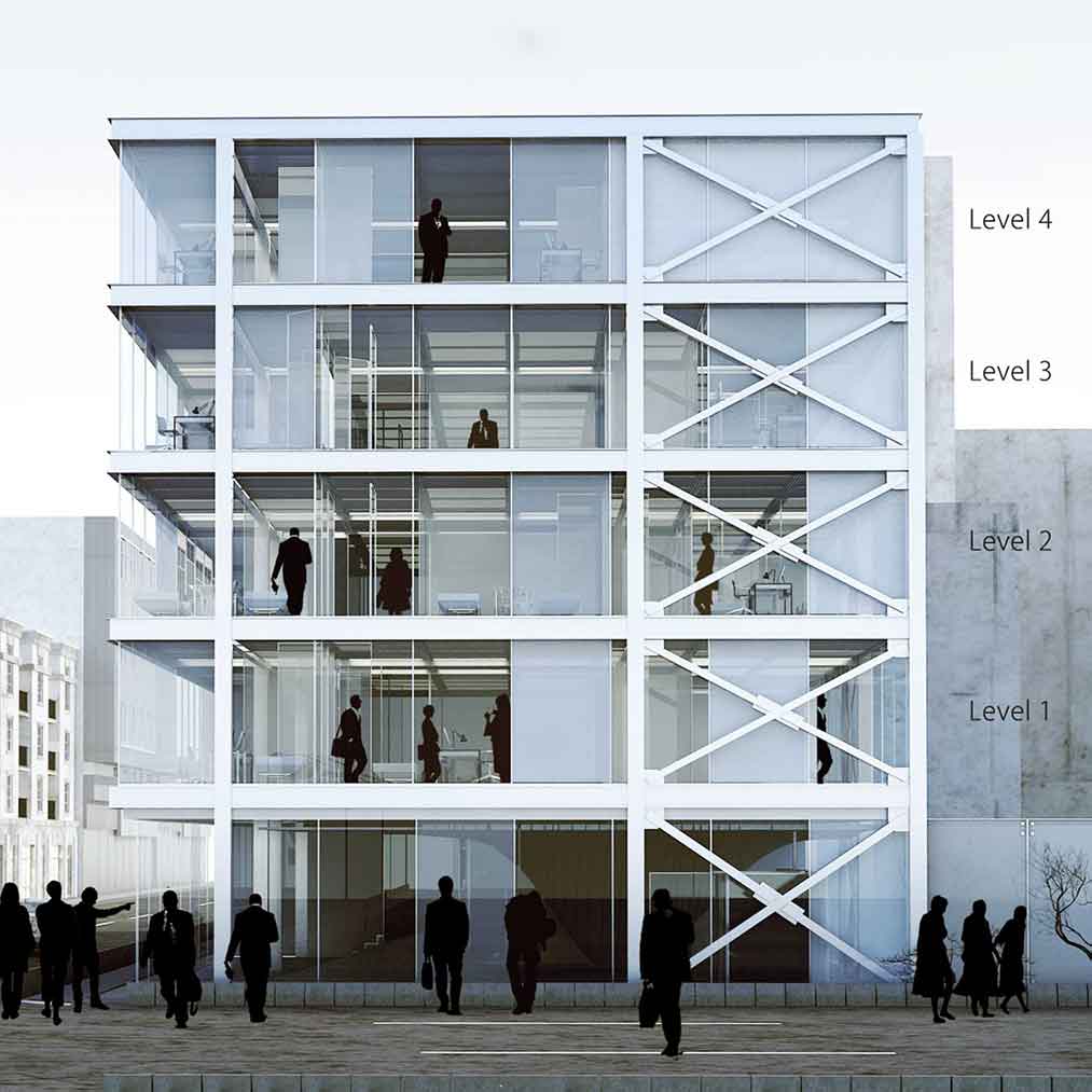 GLASS BUILDING 2
Architect: Amin Soltanpour 
Company: Soltanpour Studio