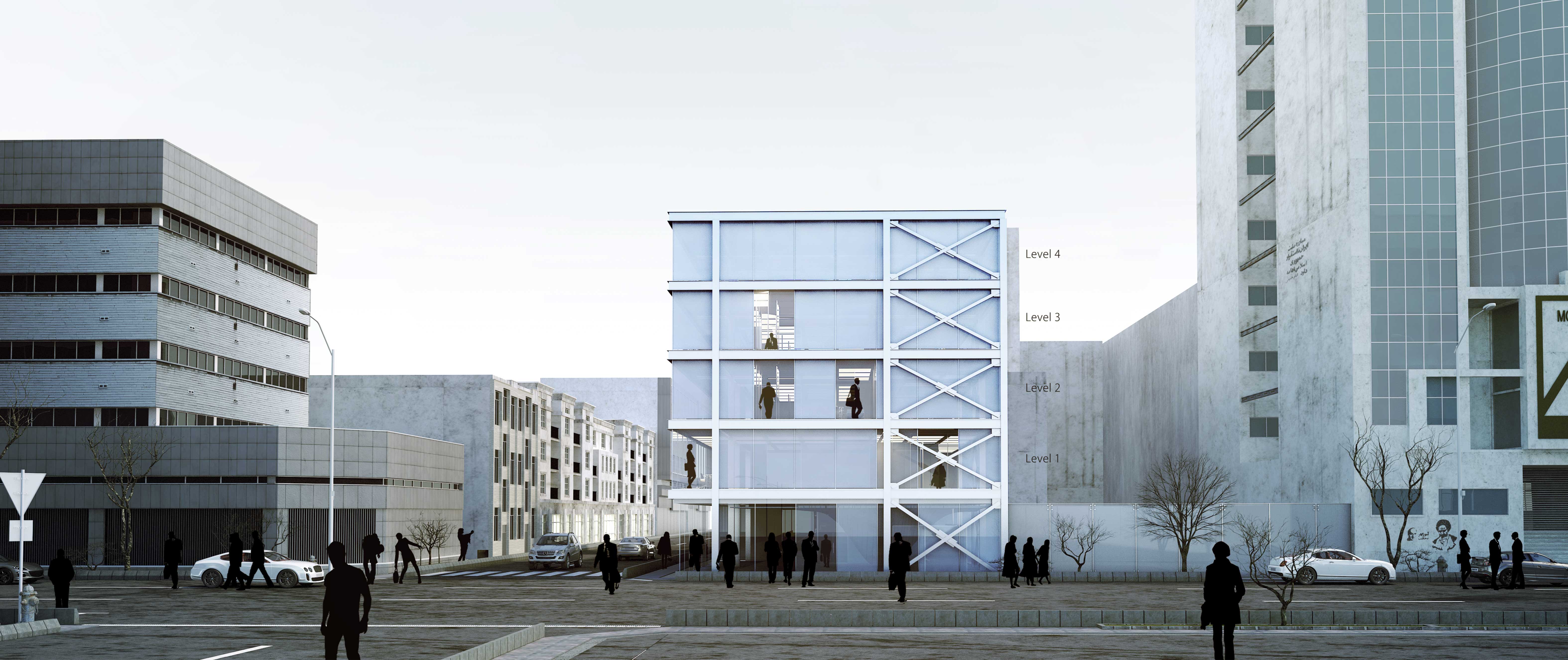 GLASS BUILDING 3
Architect: Amin Soltanpour 
Company: Soltanpour Studio