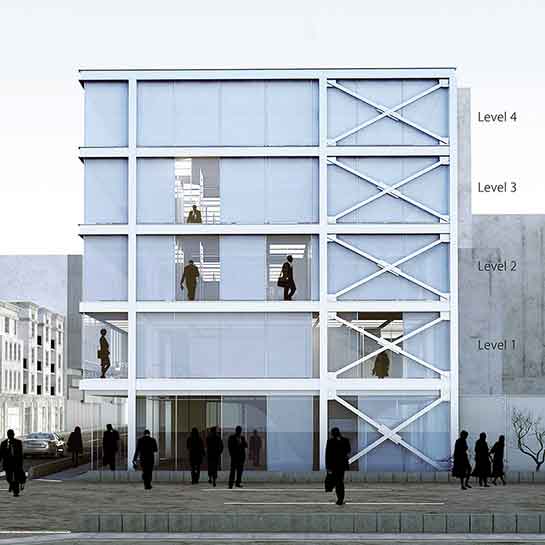 GLASS BUILDING 3
Architect: Amin Soltanpour 
Company: Soltanpour Studio