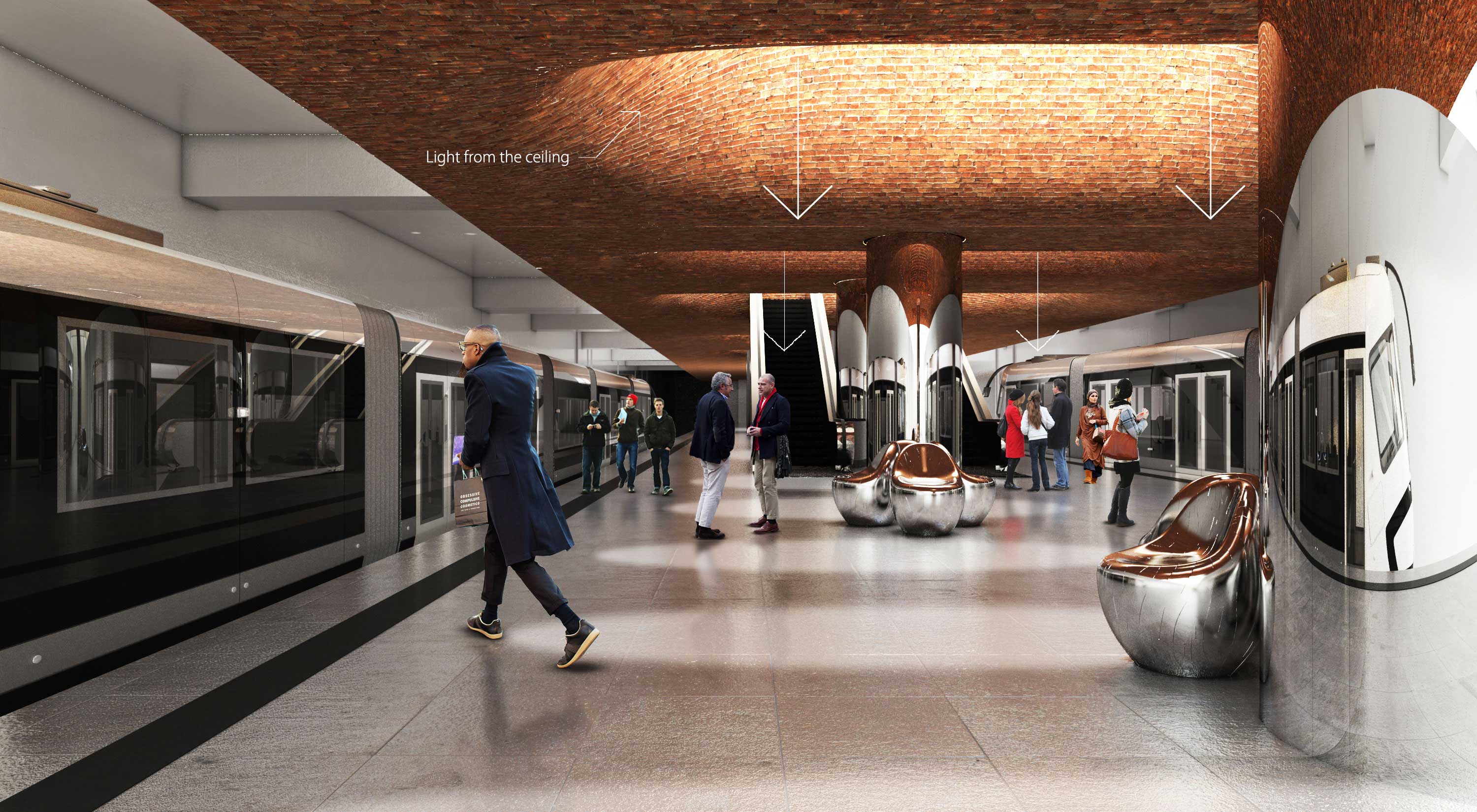 TABRIZ SUBWAY 3
Architect: Amin Soltanpour 
Company: Soltanpour Studio