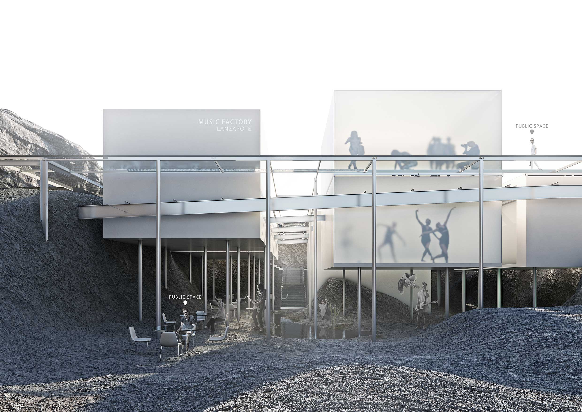 LANZAROTE MUSIC FACTORY 2
Architect: Amin Soltanpour 
Company: Soltanpour Studio