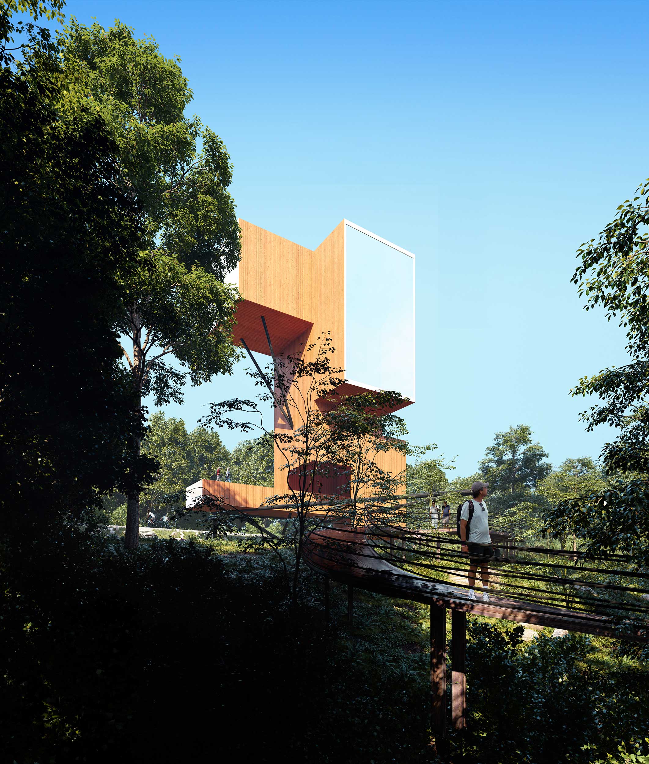 KAN ECOTOURISM PARK 2
Architect: Amin Soltanpour 
Company: Soltanpour Studio