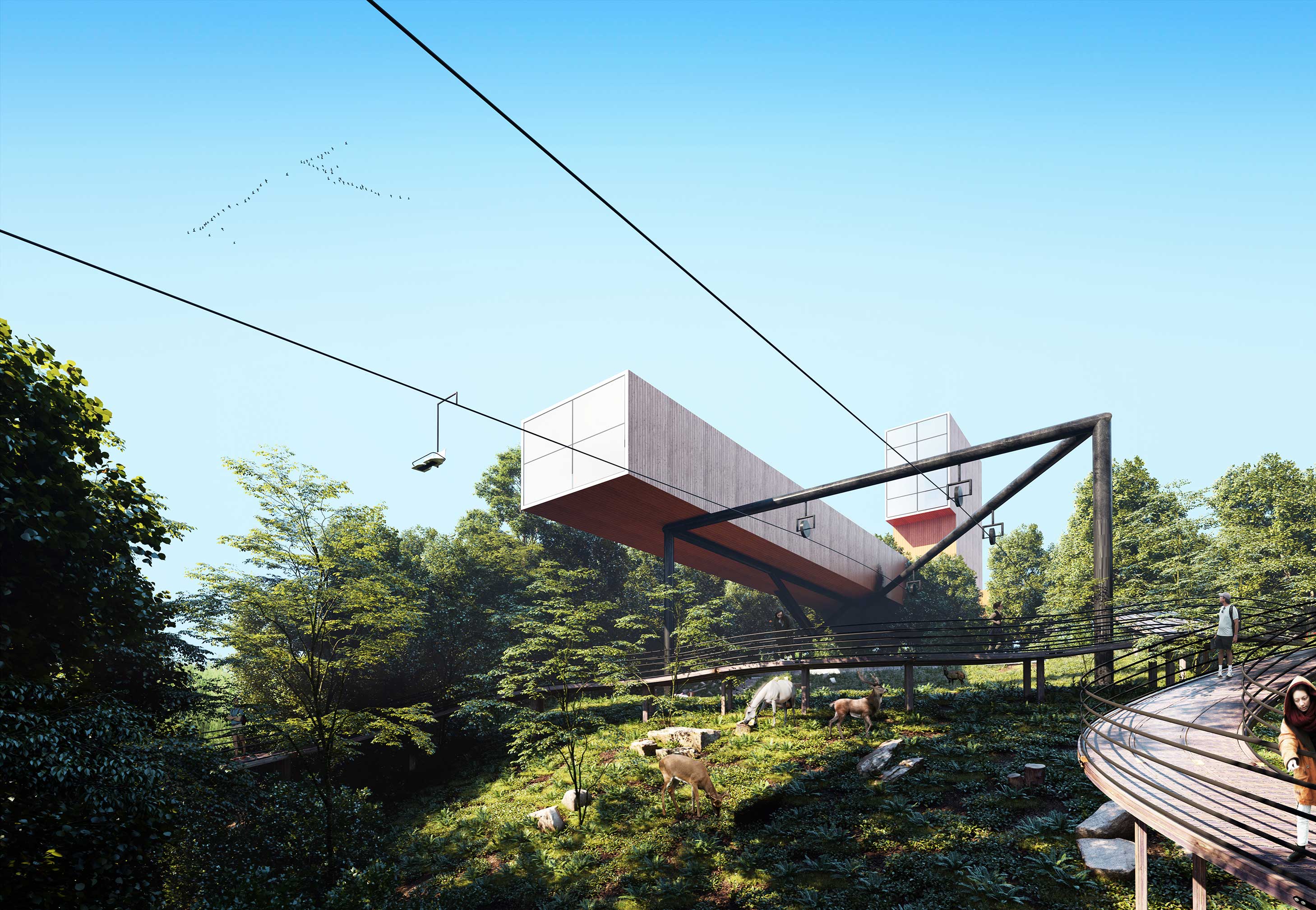 KAN ECOTOURISM PARK 3
Architect: Amin Soltanpour 
Company: Soltanpour Studio