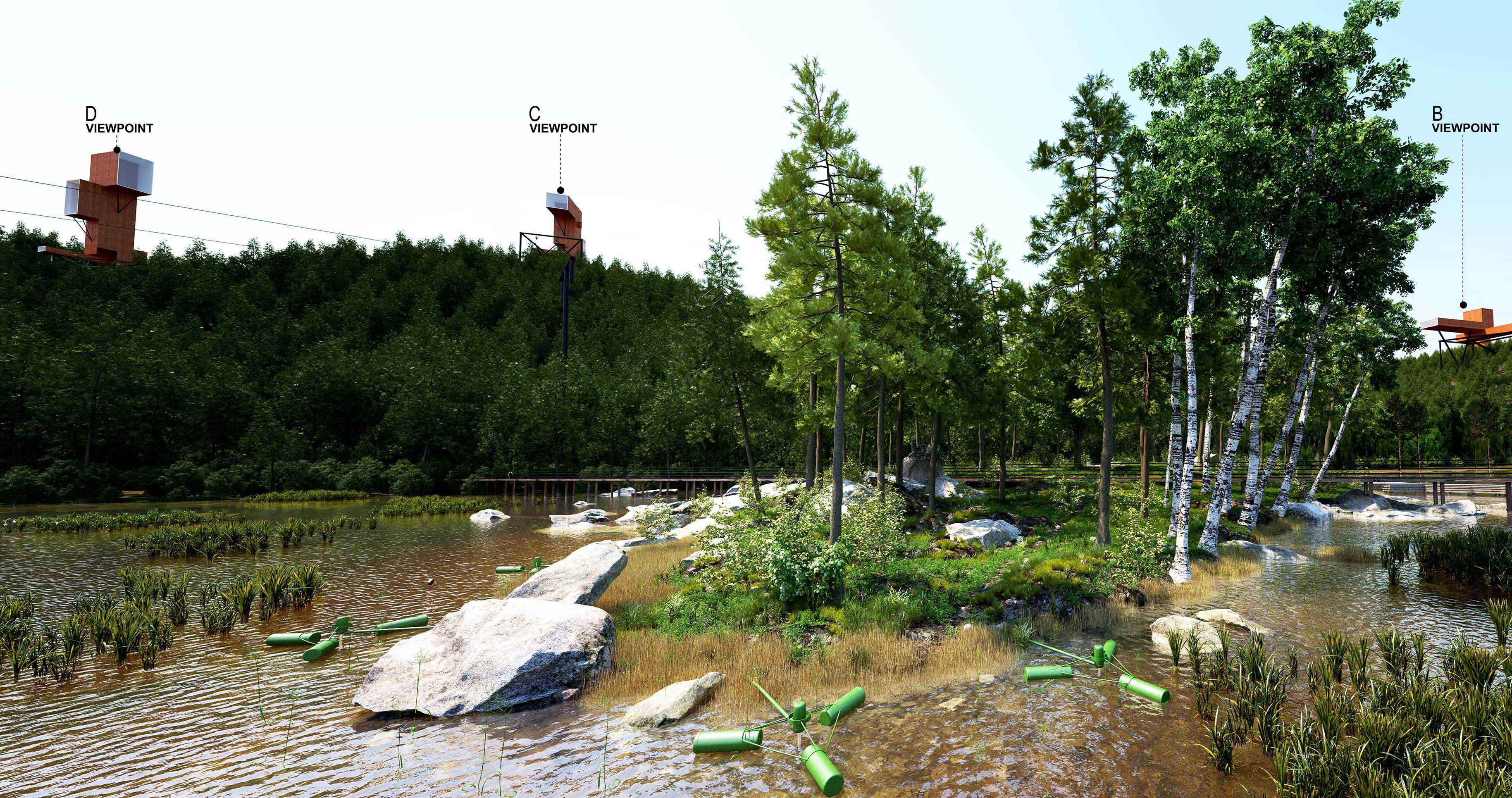 KAN ECOTOURISM PARK 4
Architect: Amin Soltanpour 
Company: Soltanpour Studio