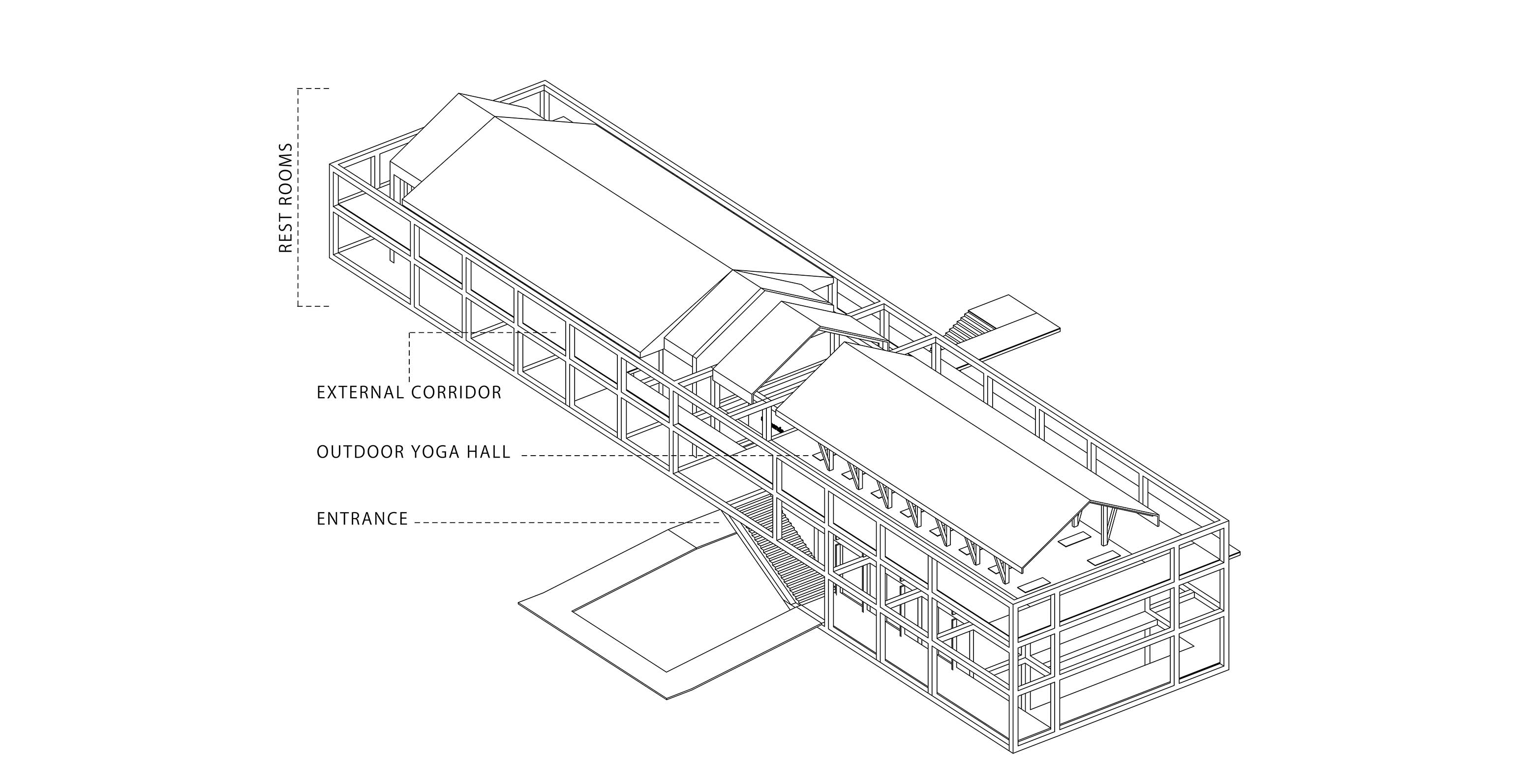 SIVANANDA YOGA CAMP 14
Architect: Amin Soltanpour 
Company: Soltanpour Studio