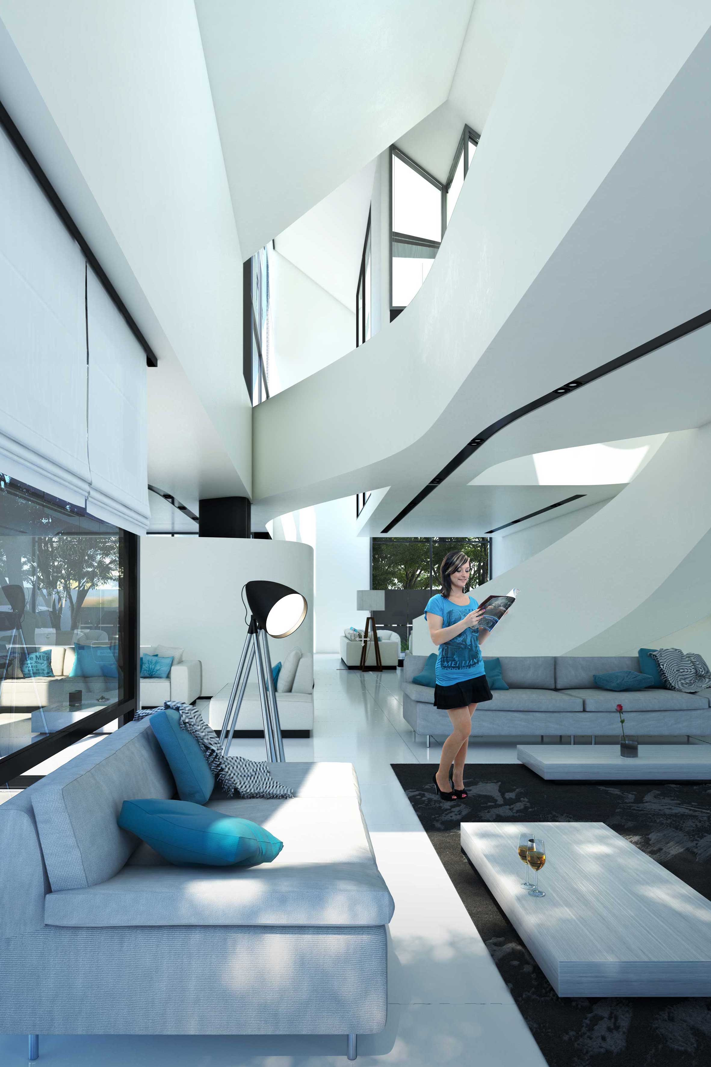 ATTIC HOUSE 4
Architect: Amin Soltanpour 
Company: Soltanpour Studio