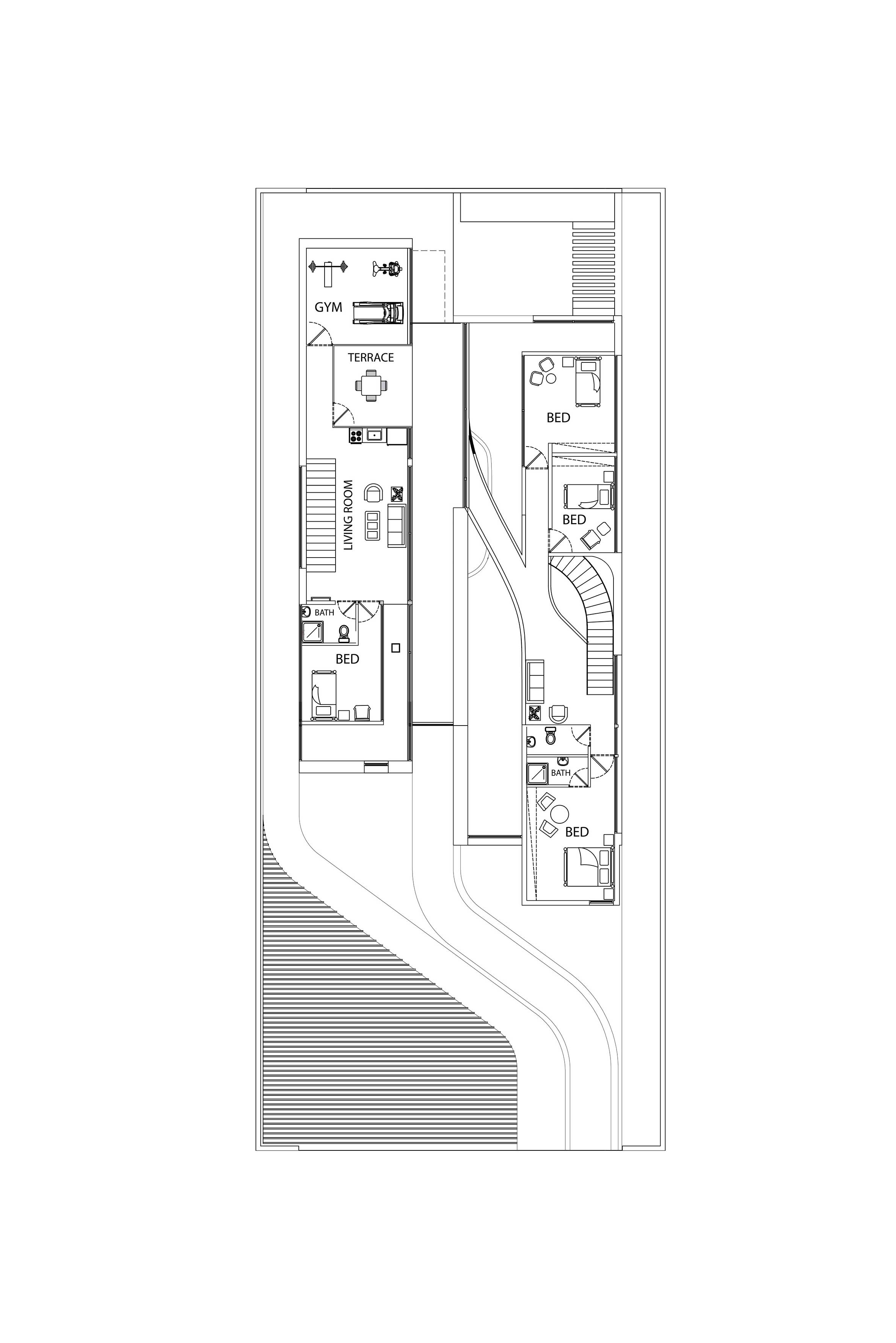 ATTIC HOUSE 7
Architect: Amin Soltanpour 
Company: Soltanpour Studio