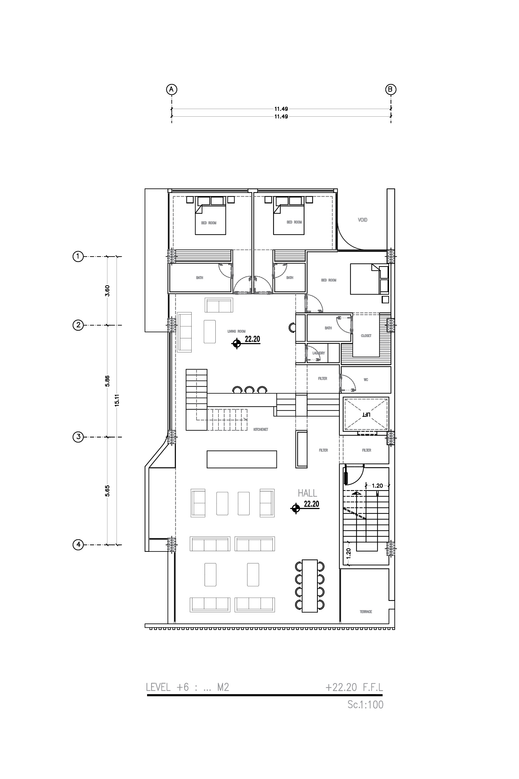 4 PLUS 2 RESIDENTIAL COMPLEX 12
Architect: Amin Soltanpour 
Company: Soltanpour Studio
