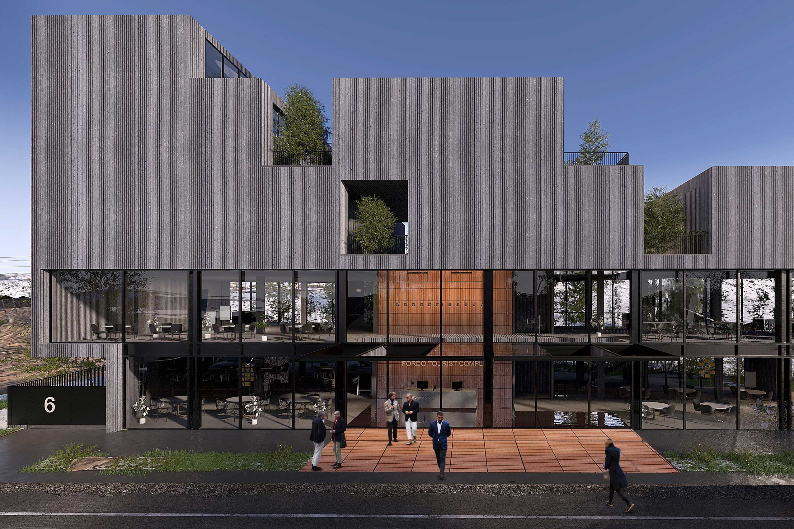 FORDO TOURIST COMPLEX 4
Architect: Amin Soltanpour 
Company: Soltanpour Studio