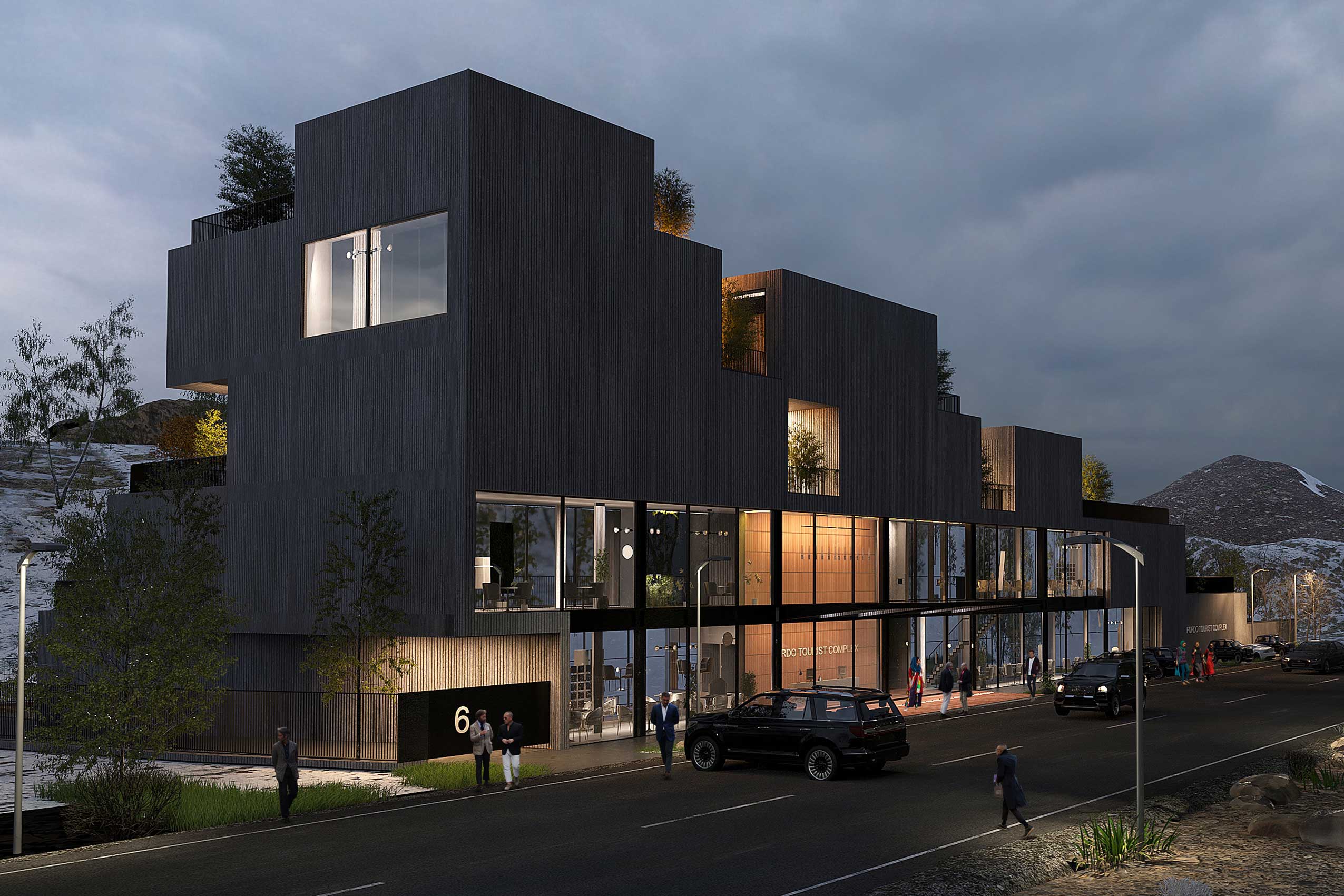 FORDO TOURIST COMPLEX 8
Architect: Amin Soltanpour 
Company: Soltanpour Studio