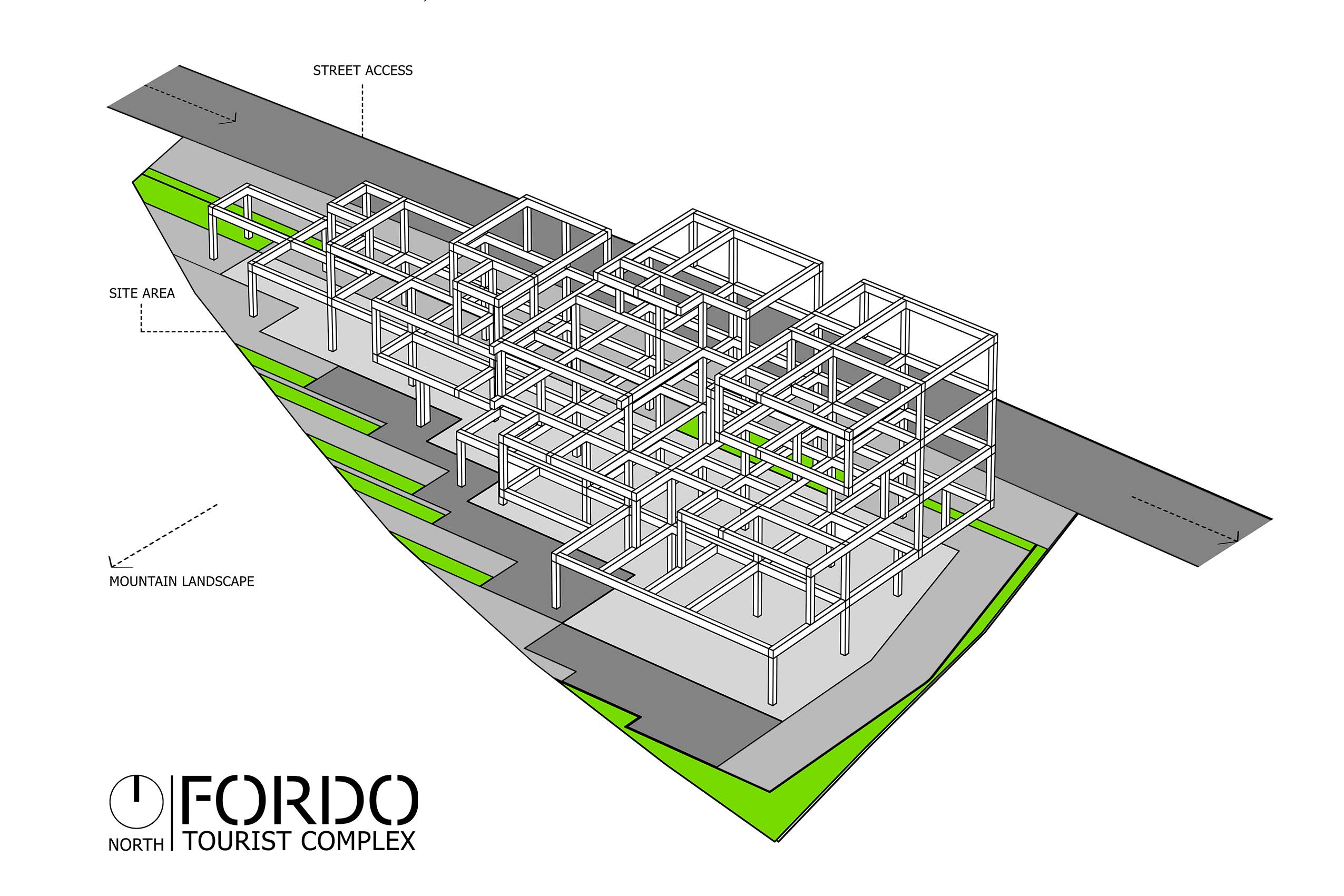 FORDO TOURIST COMPLEX 10
Architect: Amin Soltanpour 
Company: Soltanpour Studio