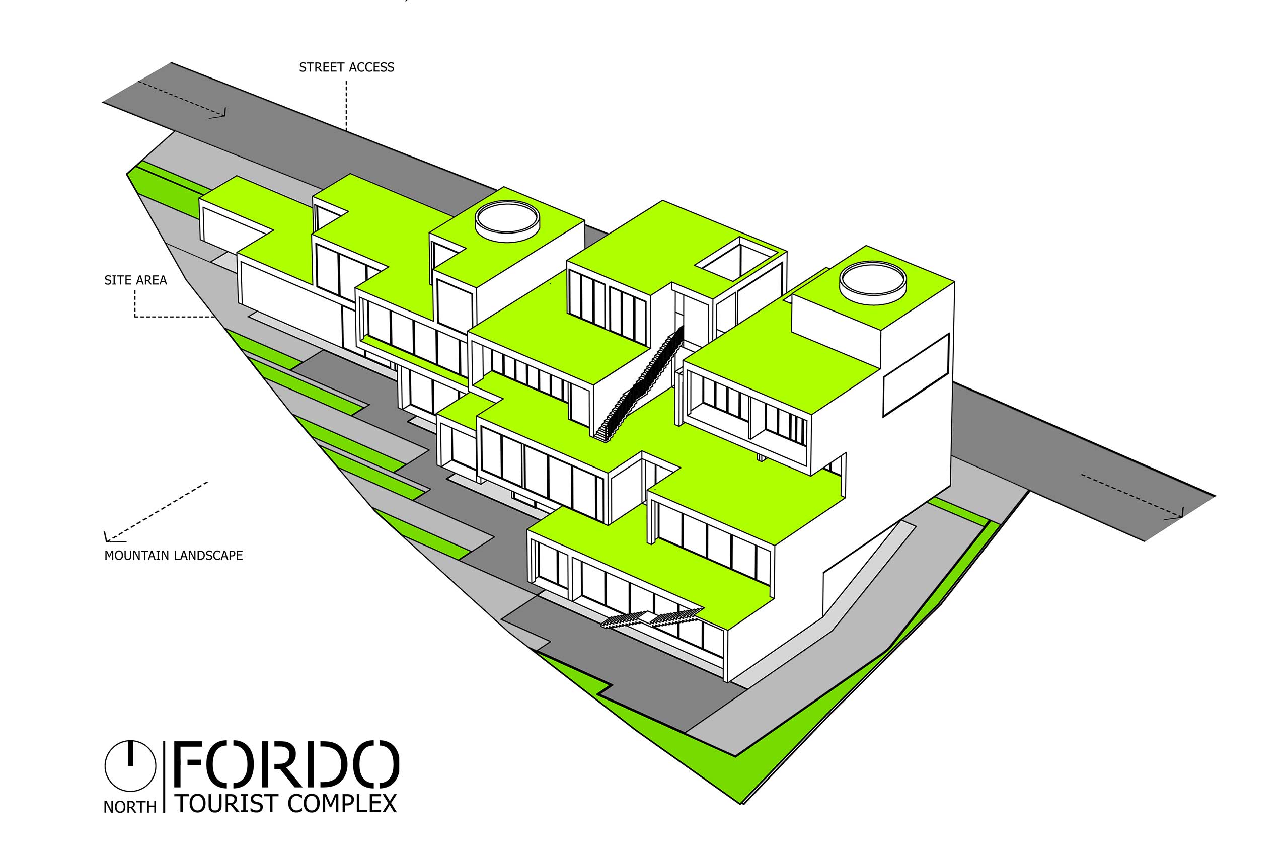 FORDO TOURIST COMPLEX 12
Architect: Amin Soltanpour 
Company: Soltanpour Studio