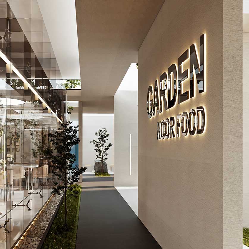 NOOR CAFE GARDEN 8
Architect: Amin Soltanpour 
Company: Soltanpour Studio